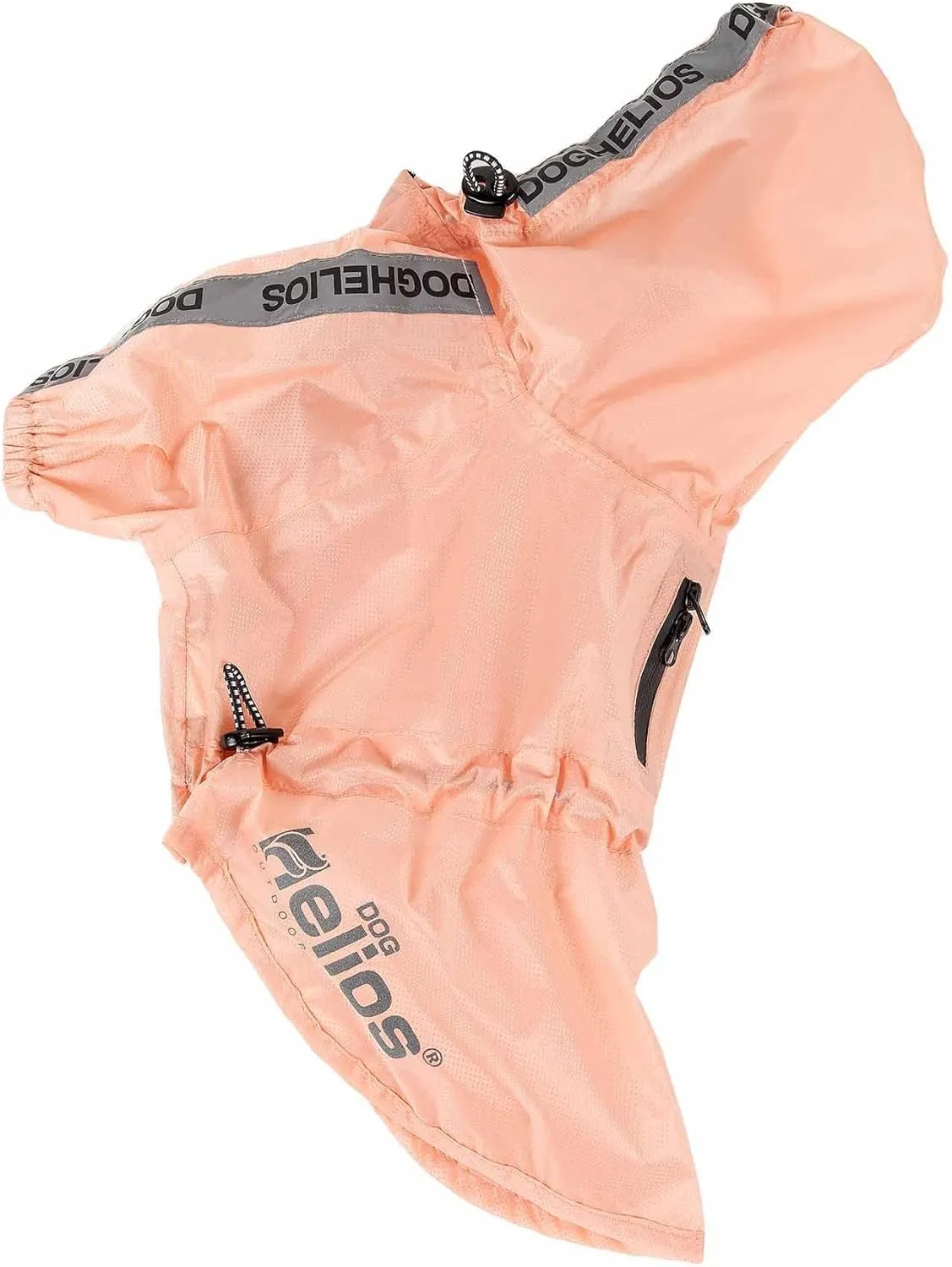 Dog Helios Torrential Shield Adjustable and Waterproof Dog Raincoat Poncho, XL, Pink