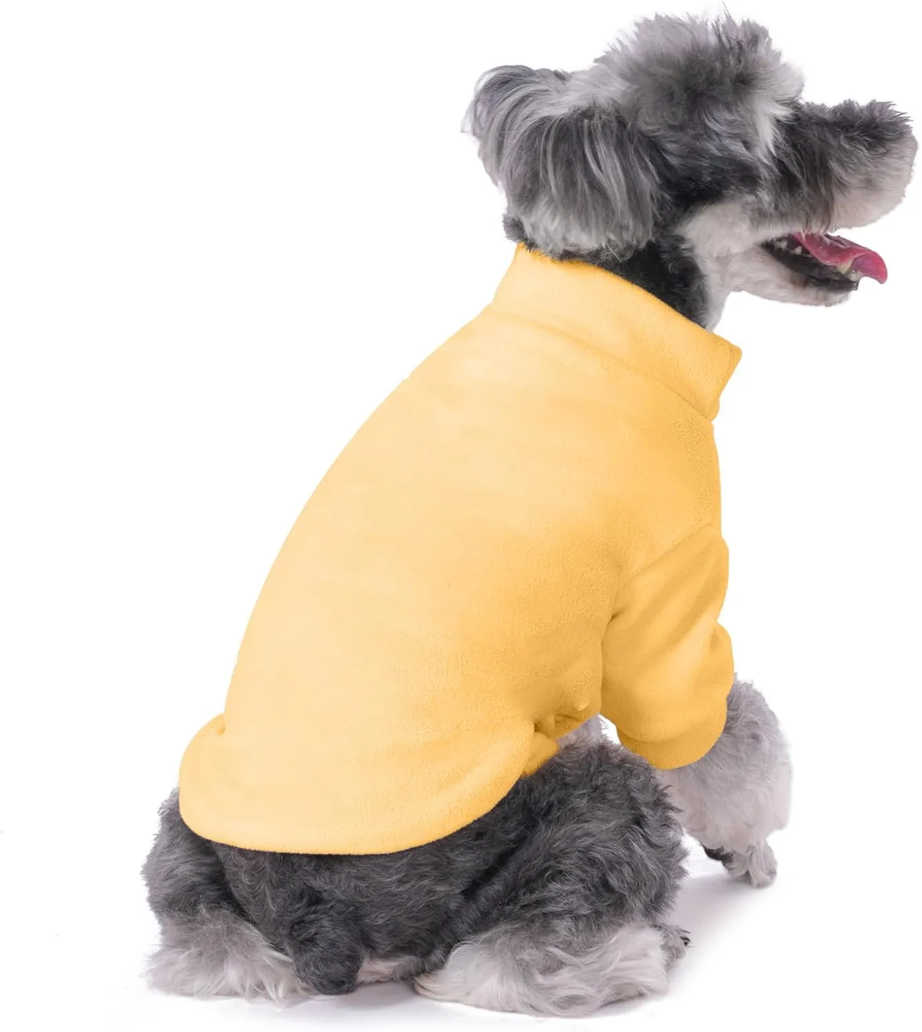 Dog Sweater, 3 Pack Dog Sweaters for Small Dogs Girl Boy, Ultra Soft Warm Puppy Clothes Dog Coat for Winter (Camel Beige Yellow, Medium)