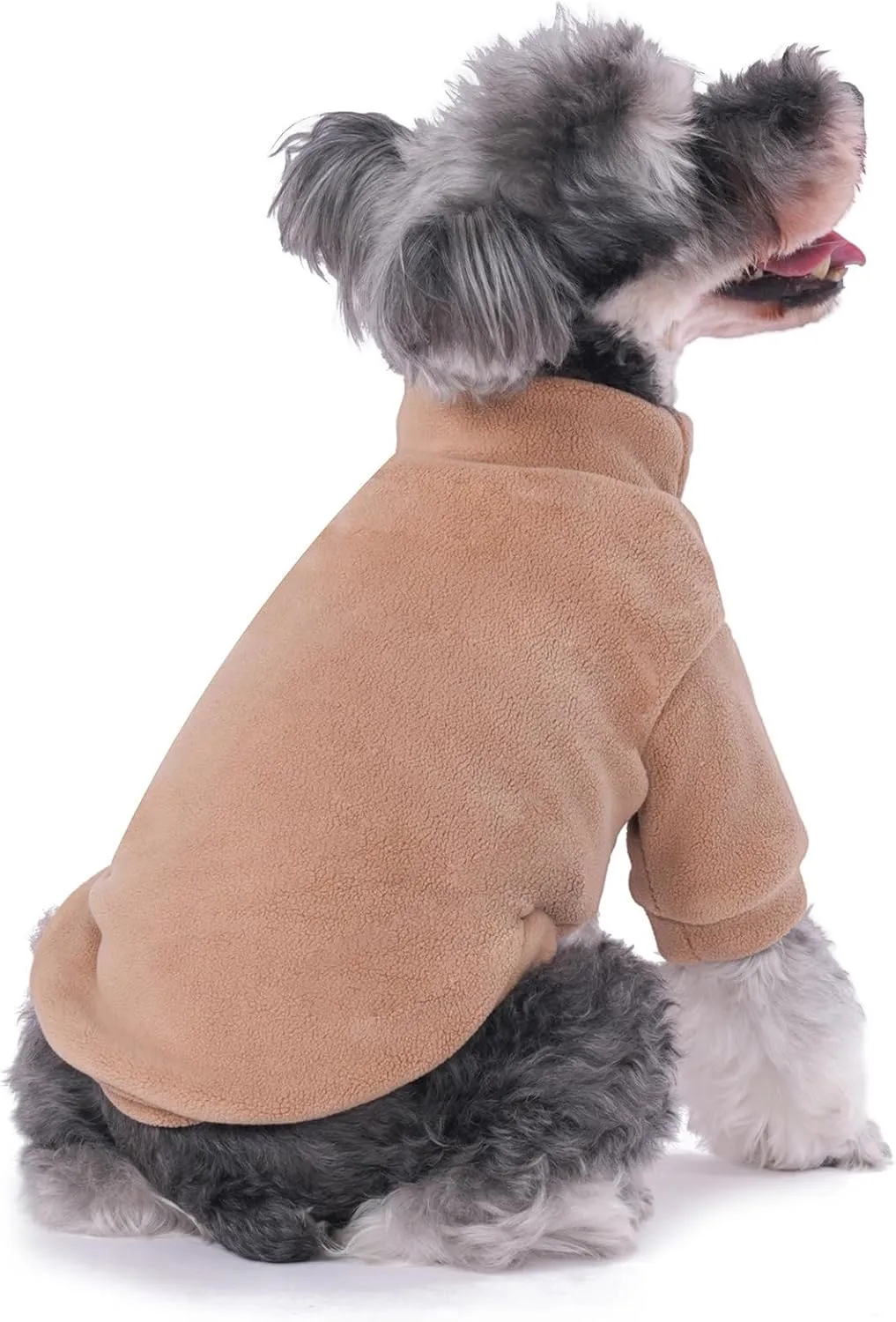 Dog Sweater, 3 Pack Dog Sweaters for Small Dogs Girl Boy, Ultra Soft Warm Puppy Clothes Dog Coat for Winter (Camel Beige Yellow, Medium)