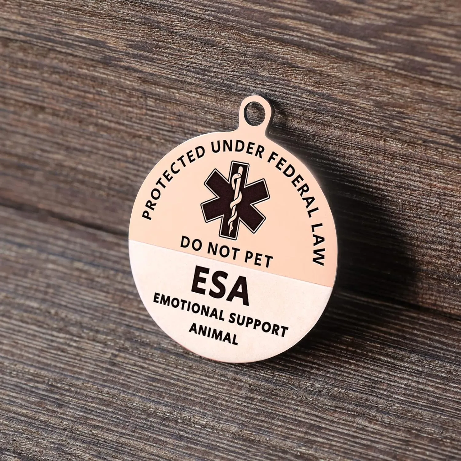 MYLUCKYTAG ESA Tag - QR Code Digital Pet ID, Stainless Steel, Engraved, Email Alerts
