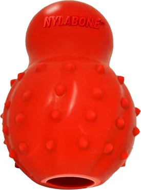 Nylabone Treatin' Cone Strong Stuffable Chew Toy for Dogs, Natural Rubber Fillable Treat Toy, Treat Dispensing Dog Toy, Bacon Flavor, Small Dogs - Up to 25 Ibs, 1 Count