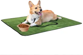 Reusable Puppy Pads, Washable Pee Pads for Dogs Durable Absorbent Leakproof Dog Training Pads for Home or Travel, Non-Slip Wee Wee Pads Potty Pads 18"x14" (Green, S)