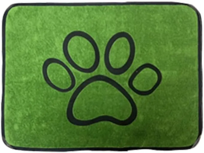 Reusable Puppy Pads, Washable Pee Pads for Dogs Durable Absorbent Leakproof Dog Training Pads for Home or Travel, Non-Slip Wee Wee Pads Potty Pads 18"x14" (Green, S)